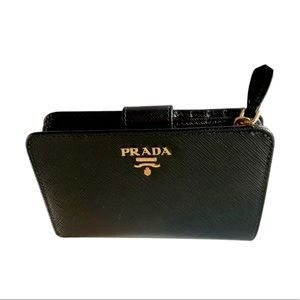 Prada Small Saffiano Leather Wallet